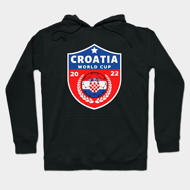 Croatia 2022 Hoodie by footballomatic